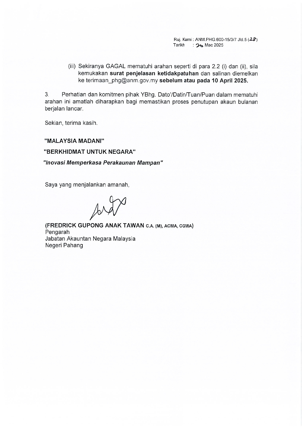 BULETIN PENUTUPAN AKAUN MAC 2025 page 0002