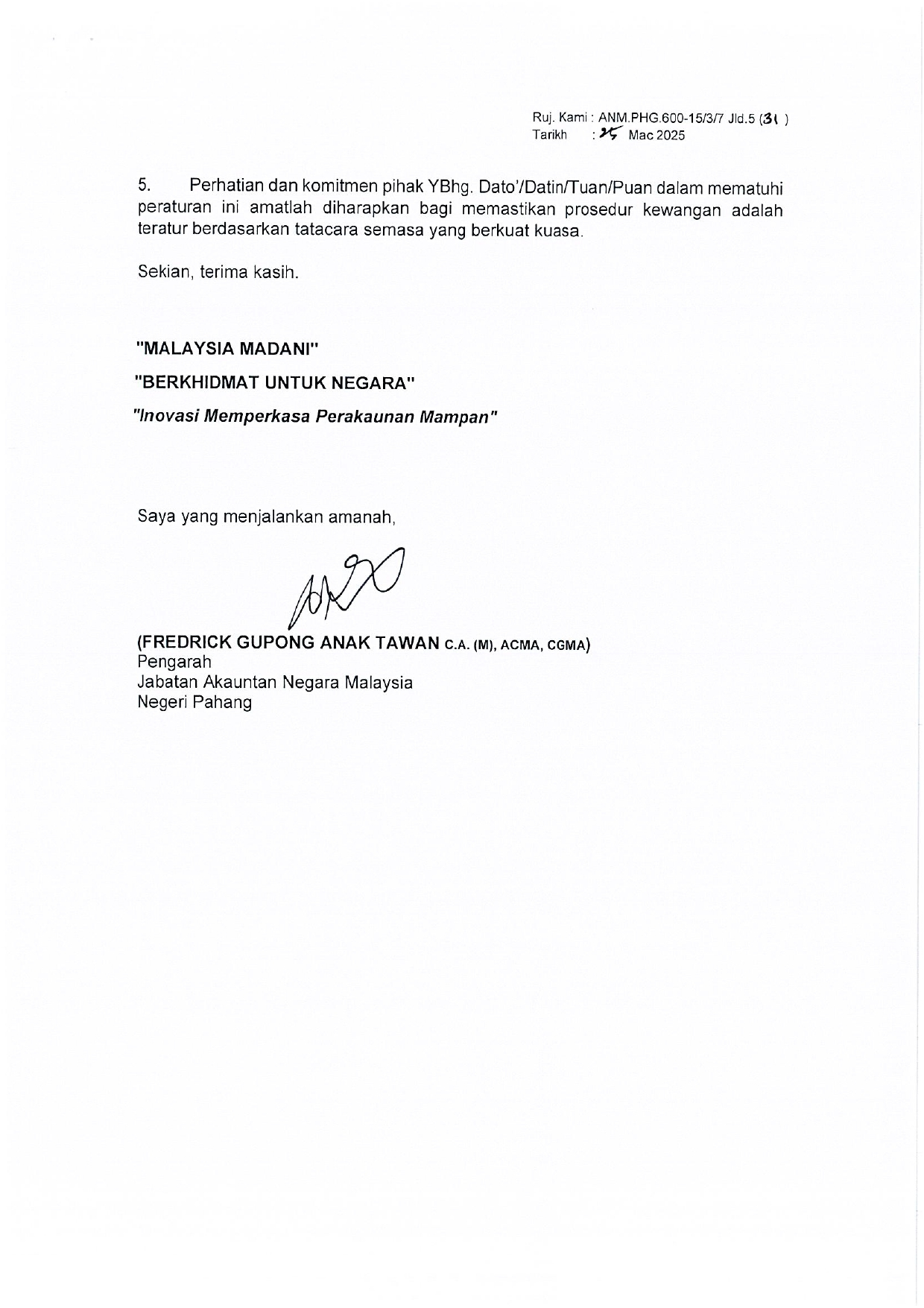 PRINSIP PENENTUAN AP58a MELIBATKAN BAYARAN KEMUDAHAN PERUBATAN page 0003