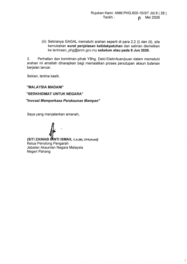 ARAHAN PENUTUPAN AKAUN BULAN MEI 2026 002